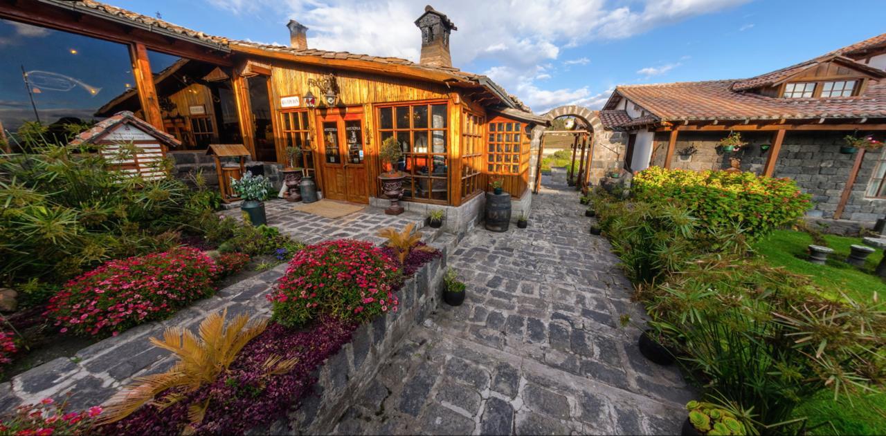 Hosteria La Andaluza Riobamba Luaran gambar